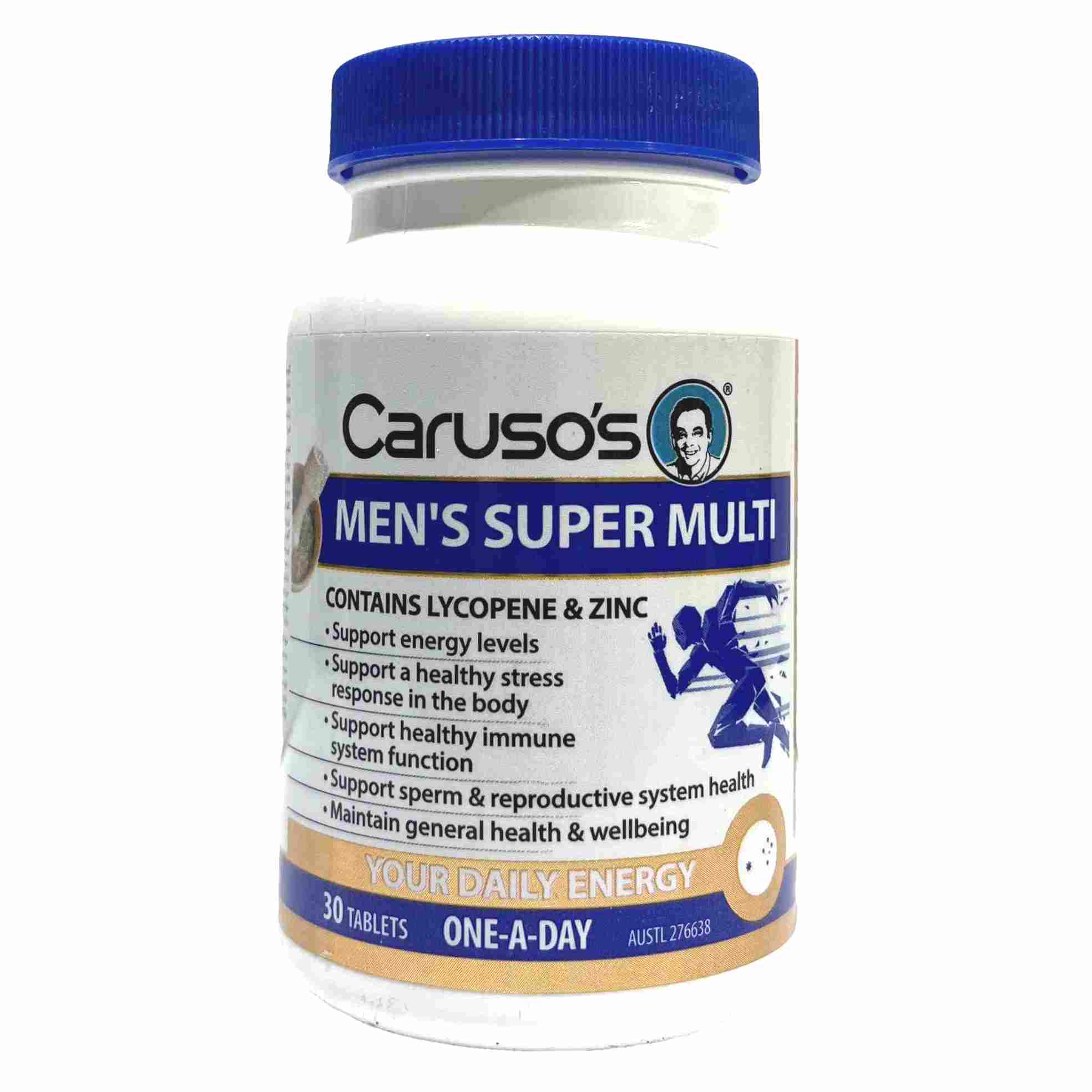 قرص منز سوپر مولتی کاروسوس نچرال هلث Carusos Mens Super Multi